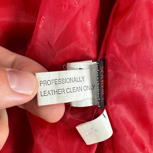 JH Design Tony Montana Pacino Scarface Movie Jacket Red and White Vintage Sz 6XL - Picture 20 of 24