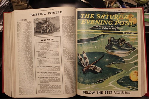 Bound Saturday Evening Post Apr-June 1939 WWII Norman Rockwell J C LeYendecker - Picture 12 of 15