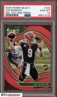 2020 Panini Select Die-Cut Red Prizm #346 Joe Burrow RC Rookie PSA 10 GEM MINT