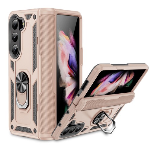 Custodia supporto anello magnetico antiurto per Samsung Galaxy Z Fold 6 pieghe 5 4 3 - Foto 77 di 84