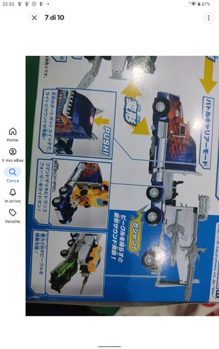 Transformers Takara Tomy Lost Age Series LA 01 Battle Command Optimus Prime - Imagen 7 de 11