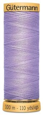 Gutermann 103C-6080 Natural Cotton Thread 110yd-Light Lilac