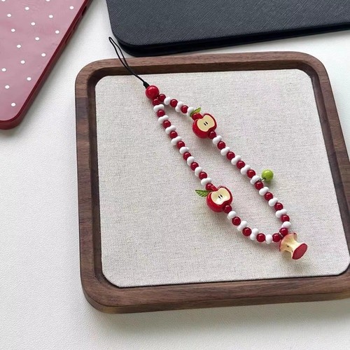 Cute Kawaii Phone Strap Lanyard White Red Bag Pendant Keychain Gift - Photo 5 sur 6