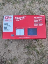 Milwaukee M18/M12 HEPA Wet/Dry Vacuum Filter (2-Pack)