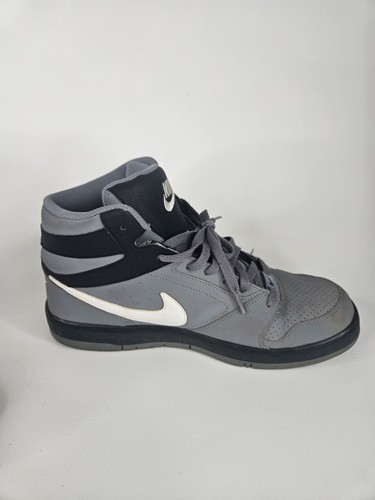 Nike Prestige IV Talla Alta 12 Gris Negro Tenis de Baloncesto Zapatos 584614-012 - Imagen 6 de 12