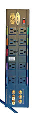TRIPP LITE HT10DBS Home Theater Surge Protector Outlet Strip