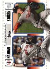 2010 Topps Baseball Legendary Lineage Insert Card #LL1-LL75 - Choose Your Card