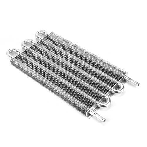 › Car 6 Row Remote Transmission Oil Cooler Kit Auto Manual Radiator Converter - Picture 6 of 7