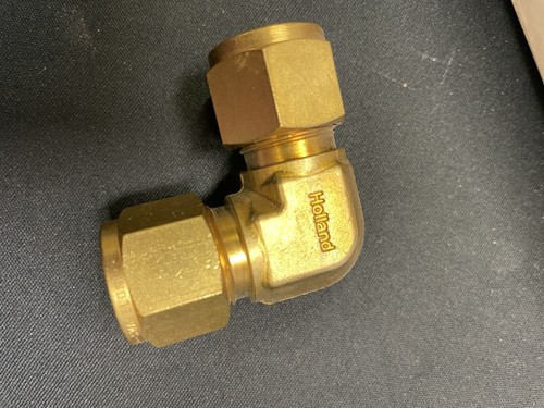Swaglok 1/2" od Compression elbows - Box of 10-Brass - Picture 5 of 5