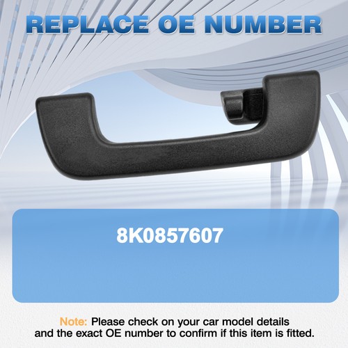 Inner Roof Ceiling Pull Handle Rear Right 8K0857607 Black For Audi Q5 2009-2014 - Picture 3 of 6