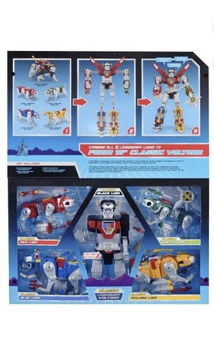 2024 COMPLETE 5 Set Playmates CLASSIC VOLTRON 40th Anniversary Legendary Series - Picture 14 of 14