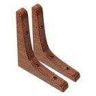  2 Pcs Shelving Bracket Decorative Wall Shelf Brackets Floating Supports
