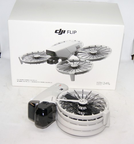 Drone DJI Flip Fly Solo Drone (+ 1 Batteria) + 0 ore di volo (Fattura 05/2025)