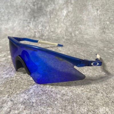 Oakley MFrame Sunglasses Vintage Y2K Blue Frame Collectible Rare Model