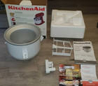 KitchenAid Ice Cream Maker Attachment 2 Qt Bowl KICA0WH - Great Condition Used