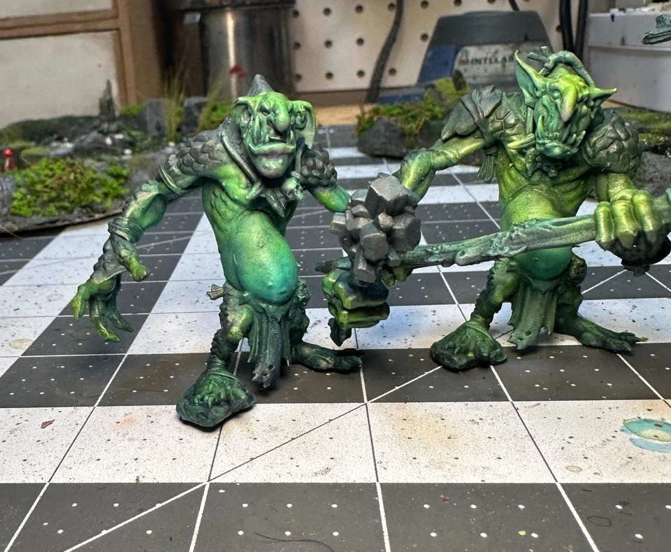 Games Workshop / Age of Sigmar / Gloomspite Gitz / Rockgut Troggoths x3 - Image 4 of 4