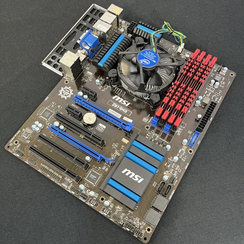MOTHERBOARD/CPU/RAM COMBO: MSI Z87-G43 LGA 1150 ATX + Intel i7 4790 + 16GB DDR3