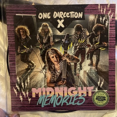 One Direction Midnight Memories 7  Picture Vinyl 2014 New Played Perfect ￼