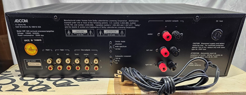 Amplificador/procesador envolvente de cine en casa Adcom GSP-560 con caja original - ¡FUNCIONA! - Imagen 7 de 9