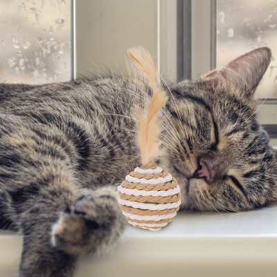 Jouet Interactif Pour Chat, Boule Auto-Rotative à 360 Degrés, Chargement USB Jouet Exercice à LED, Balles Interactives Automatiques Rotatives Pour Chatons De Chaton Prenant Et Amusant (Vert