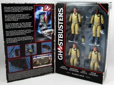 S.O.S. Fantômes Ghostbusters - Hasbro - Figurines 10cm "Plasma Pack" Peter, Ray, - Photo 1/4