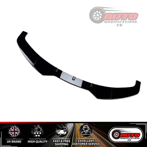 Alerón divisor delantero negro brillante BMW Serie 3 F30 F31 NO M Sport 2011-2019 - Imagen 5 de 8