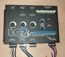 AudioControl LC7i - Black Six Channel Line Out Converter with AccuBASS -