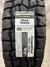 1 (One) New Crosswind Trail Traxx LRE/10PR- LT265/70R17 Tire 2657017 265 70 17