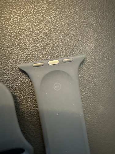 Apple Watch Sport Band 45mm (42/44/49) Genuine OEM Storm Blue M/L Used - 第 4/8 張圖片