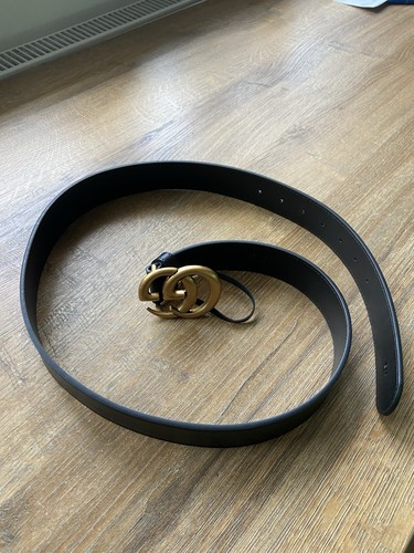 Orig. GUCCI Gürtel, schwarz, feinstes Leder, 125 cm, NP 260 Euro - Bild 7 von 16