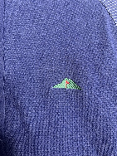 KJUS Kulm Merino Wool Sweater Pullover Mens Size 54 XL Blue 1/4 Zip Golf EUC - Picture 4 of 10