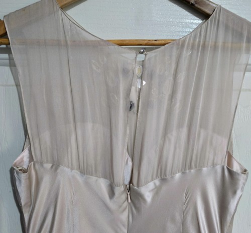 George Evening Dress s.12 NWT* Pink Whisper Gown Silk Satin - Picture 8 of 15