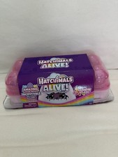 Hatchimals Alive Rainbow Splash Egg Carton 5 Eggs 10 Accessories
