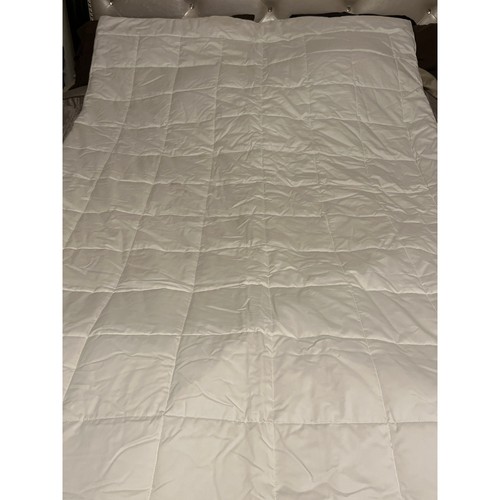 Inserto copripiumino matrimoniale bianco Cuddledown - Foto 3 di 7