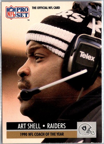 1991 Pro Set #4 Art Shell - Picture 1 of 2