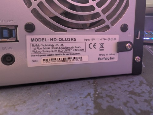 Buffalo HD-QLU3R5 No Hard Drives - Afbeelding 5 van 7