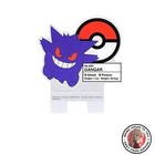 New Gourmandies Pokémon Die-Cut Acrylic Smartphone Stand Gengar POKE-717B Clear