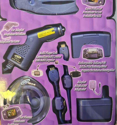 GAME BOY ADVANCE ULTRA ACCESSORY PACK 7 ITEMS PLUS CARRY CASE  TOTAL GAMER . - Picture 3 of 12