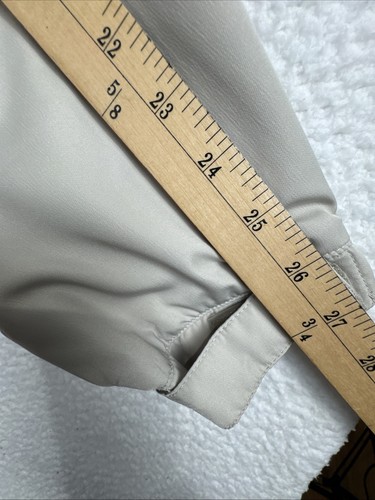 Callaway X Series 1/4 Zip Mens XL Beige Golf Packable Rain Wind Lightweight - Picture 19 of 24