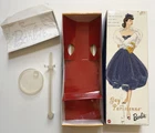 1959 Vintage Barbie Gay Parisienne BOX & STAND ONLY, 2002 Release Reproduction