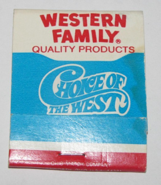 Matchbook Western Family Choice of the West FULL 20 MATCHES