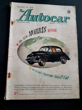 THE AUTOCAR MAGAZINE 1949 MOTOR CAR MORRIS MINOR