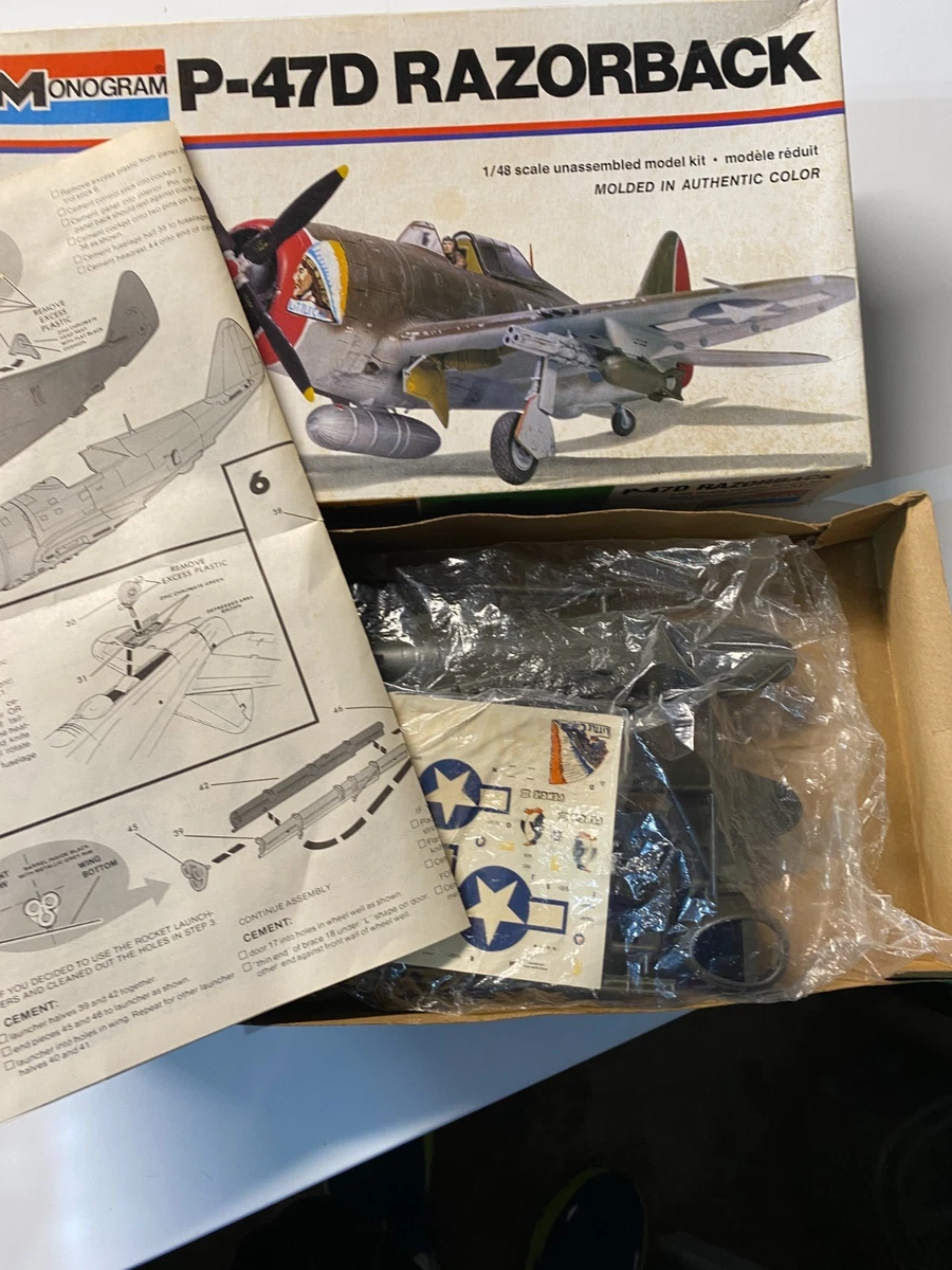 Monogram 1:48 Militaria Model Airplanes for sale | eBay