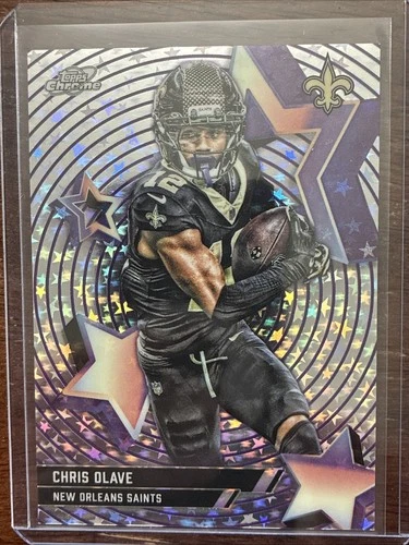 2025 Topps Cosmic Chrome Chris Olave Base (RAW)