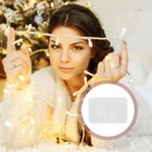  50 Stück Haken für Weihnachtsbeleuchtung, Lichterketten-Clips, robuste