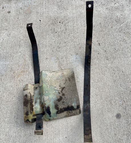 1977-78 Ford Mustang Gas Tank Straps W/ Safety Shield Mustang II Fuel Tank Strap - Bild 5 von 5