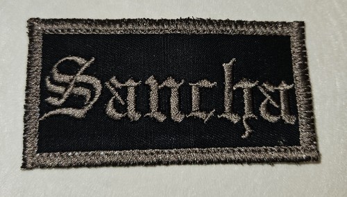 Sancha Old English biker patch motorcycle memorabilia - Picture 1 of 3