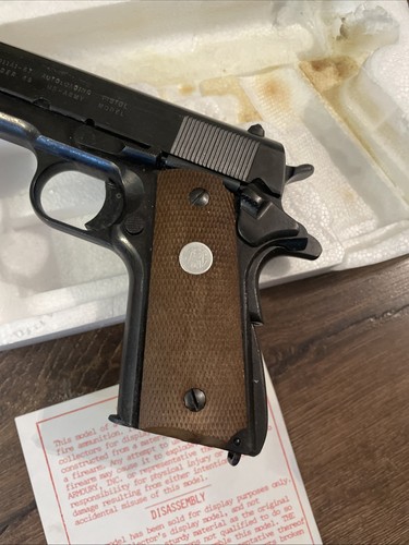 MRI Military/Espionage of Replica Models PROP GUN 300 Government 1911 1911A1 45 - Picture 9 of 16