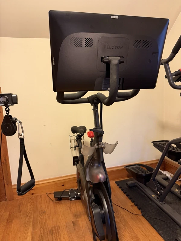 Peloton indoor exercise bike
