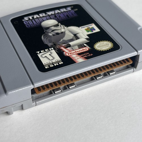 Star Wars Shadows Of The Empire N64 Nintendo 64 Authentic Cleaned Tested Retro - Picture 12 of 12